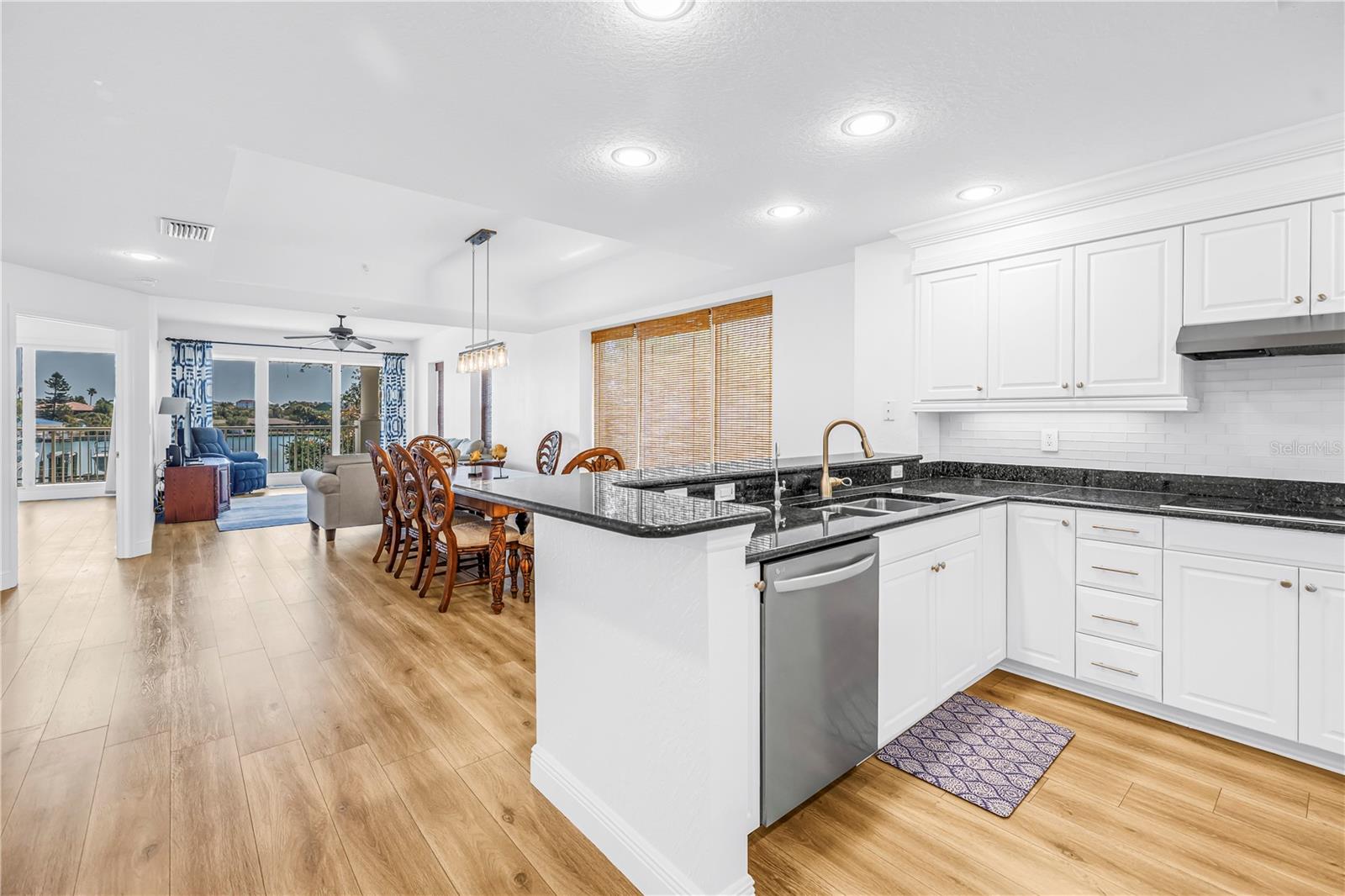 Water Views from Kitchen