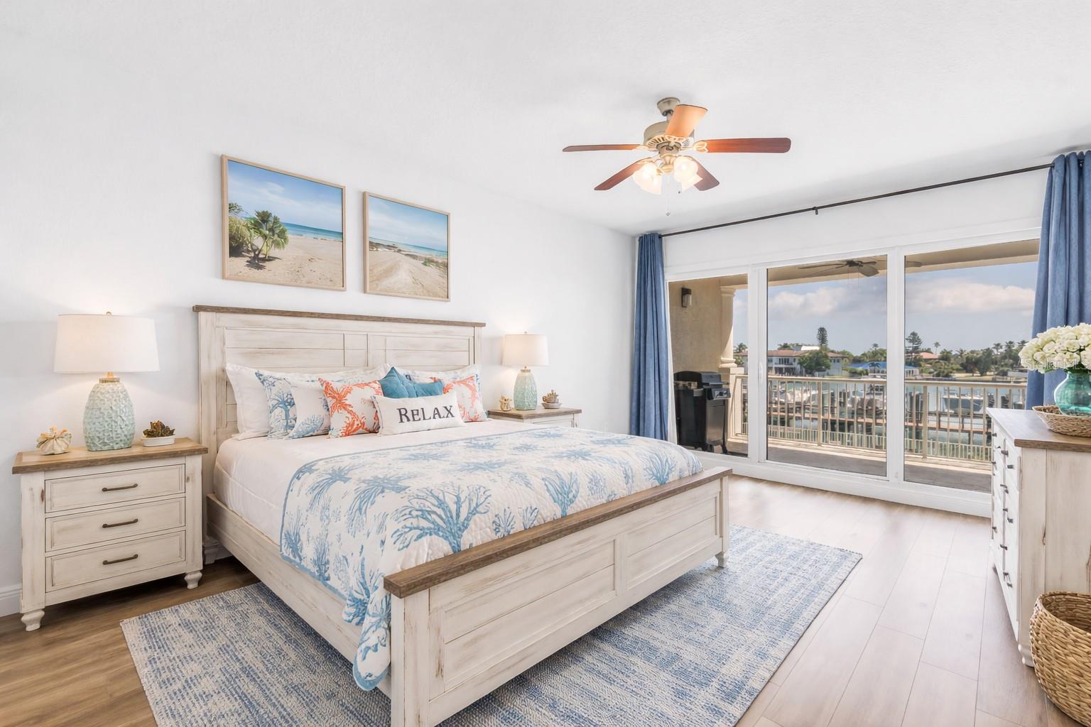 Staged Primary Bedroom