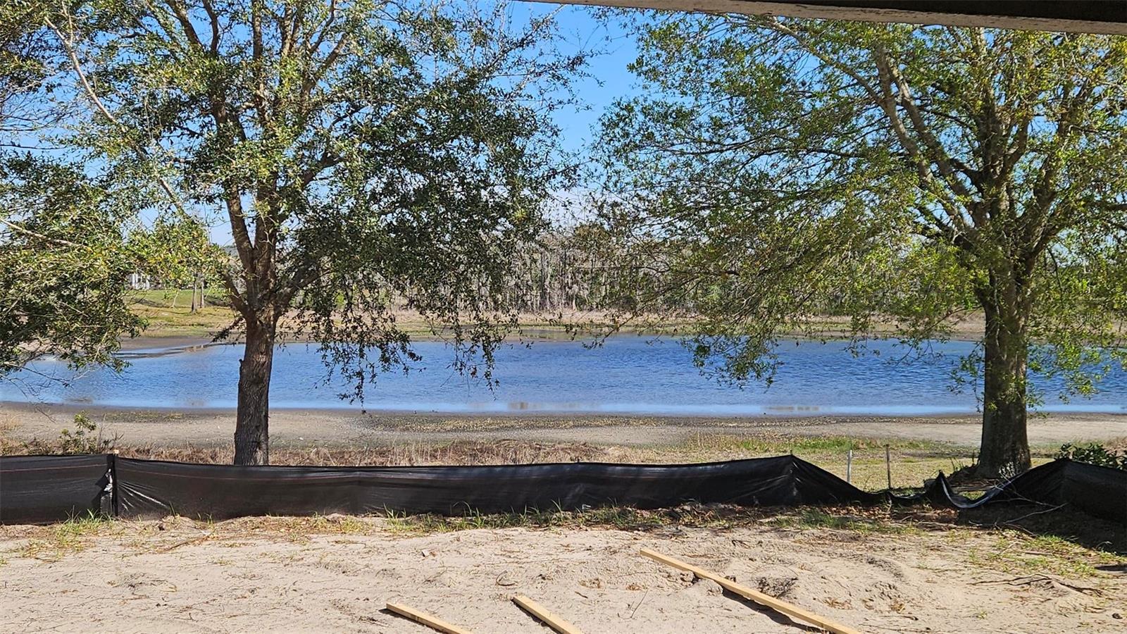 ACTUAL REAR VIEW FROM HOME