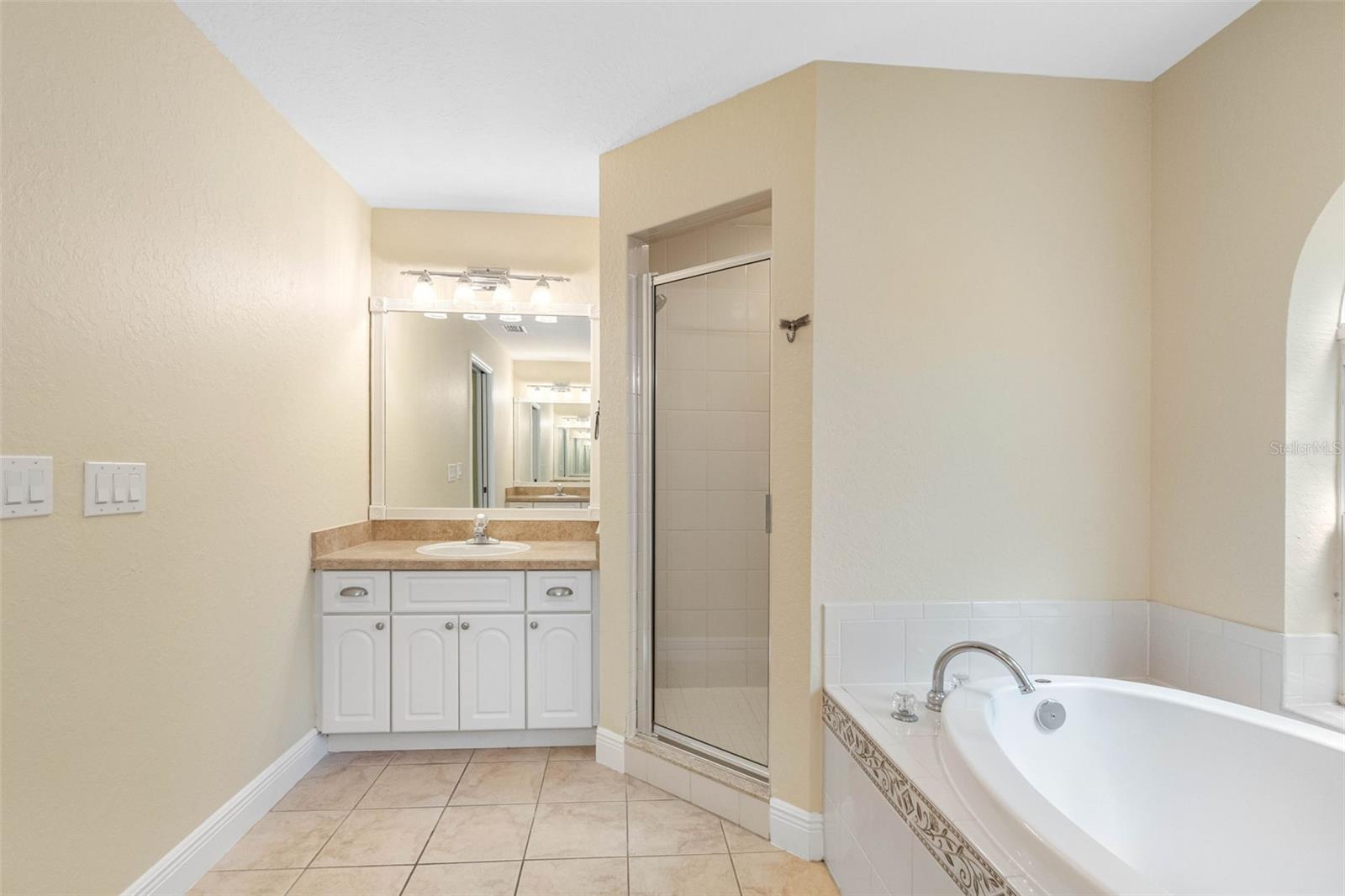 Owners bath - dual vanity