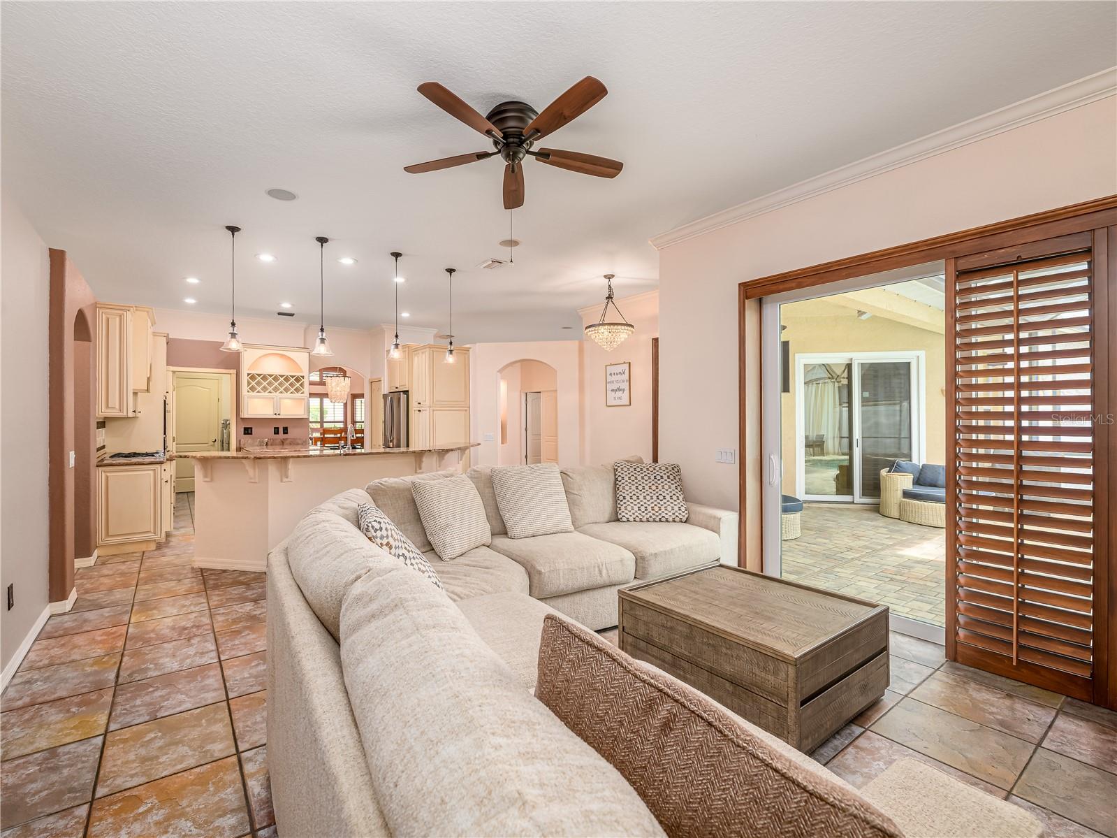 Open floor plan