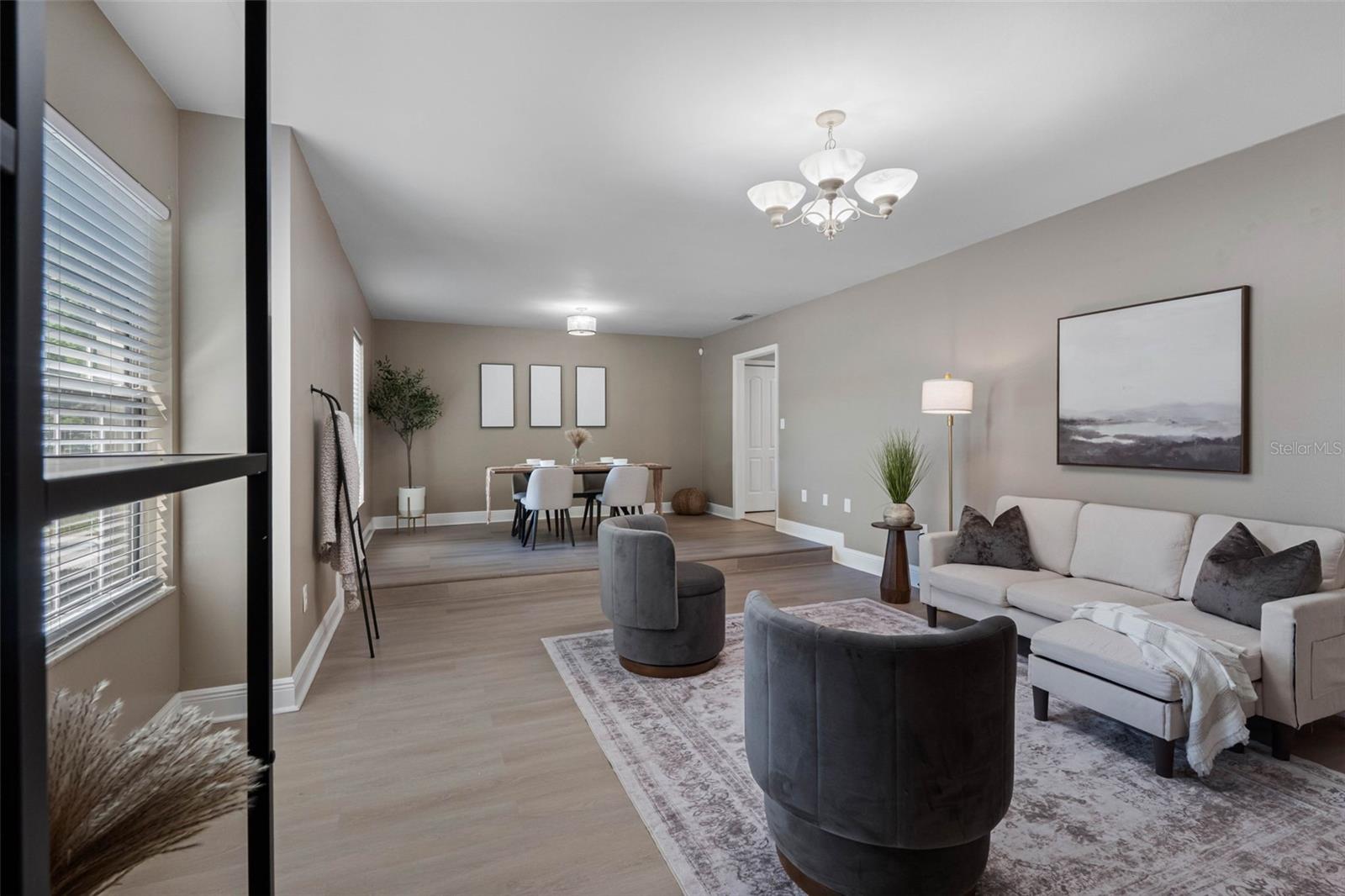 Formal Living room view