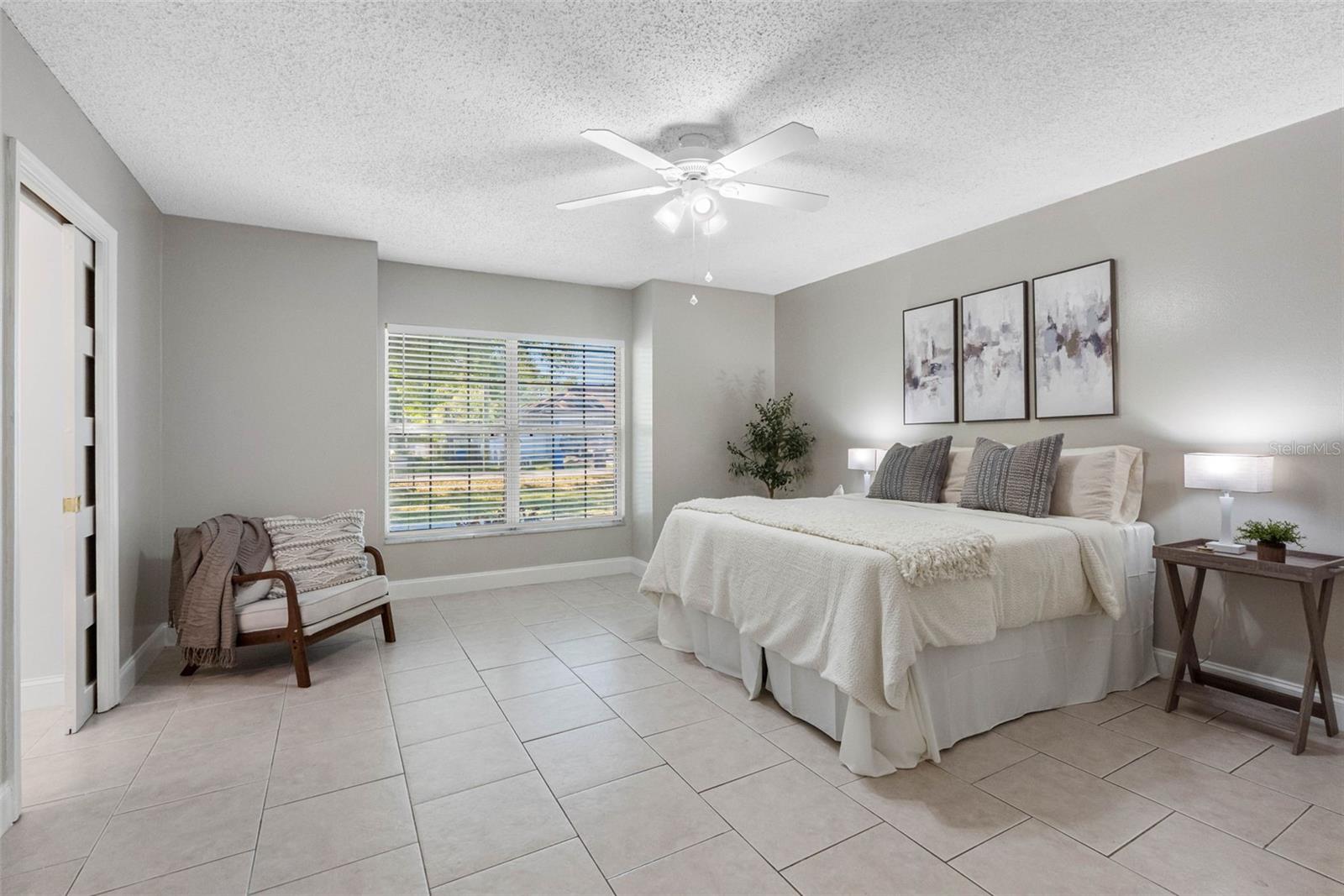 Primary suite with spa like ensuite bath