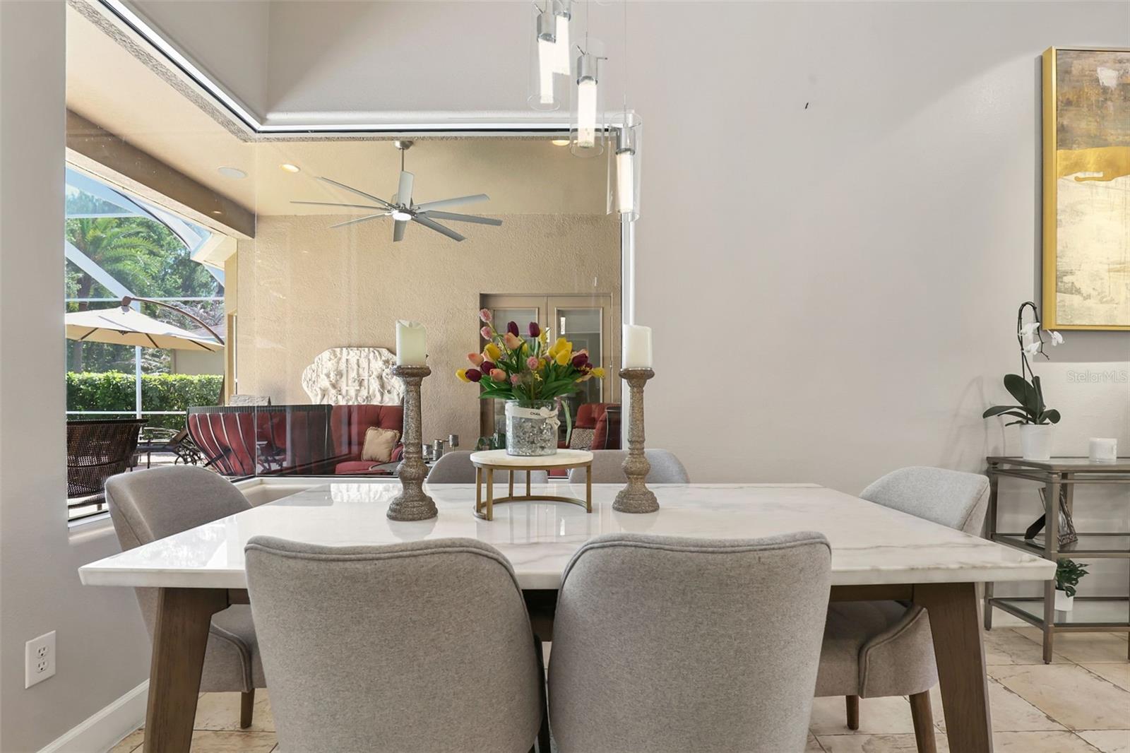 Eat-In Kitchen Space-Seamless Bay Window