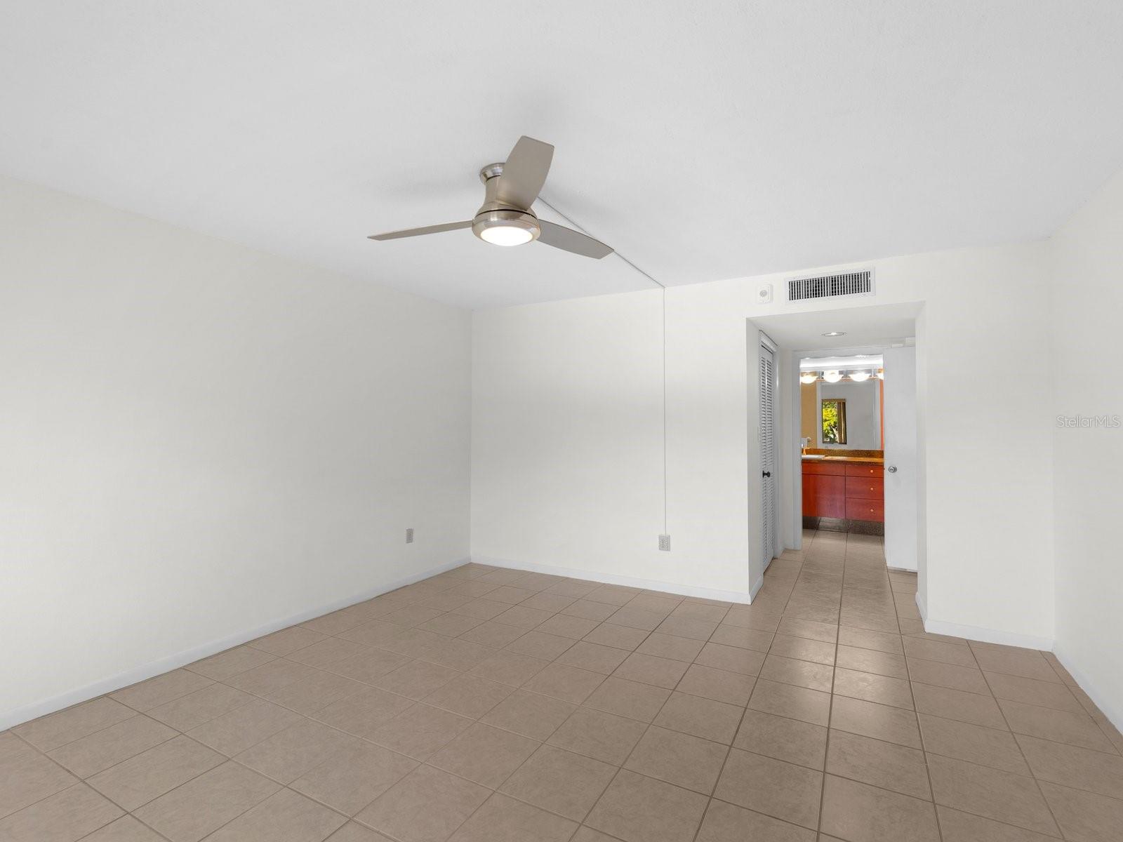 Primary bedroom suite