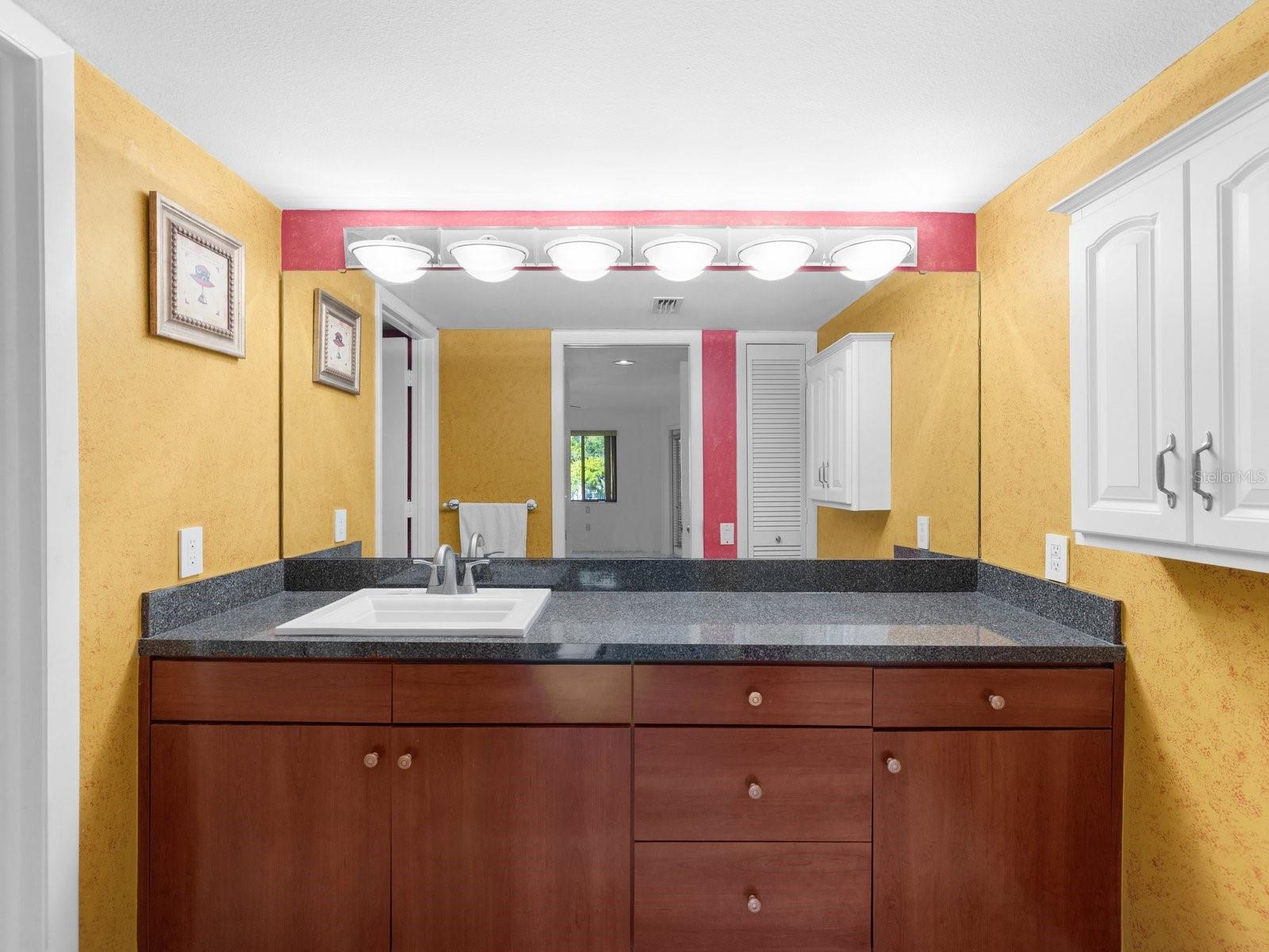 Updated vanity in Primary bath