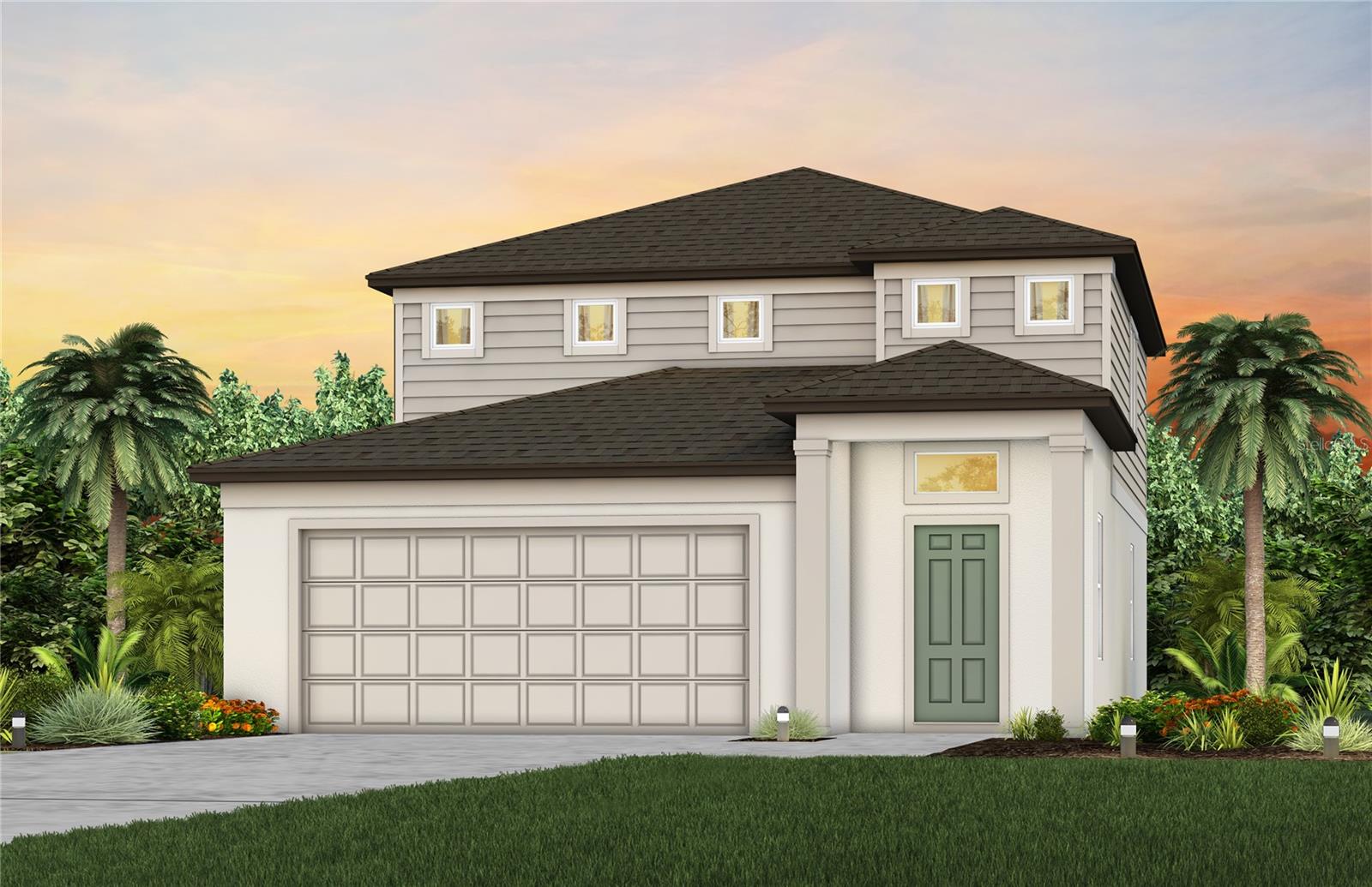Exterior Rendering, Elevation FM1