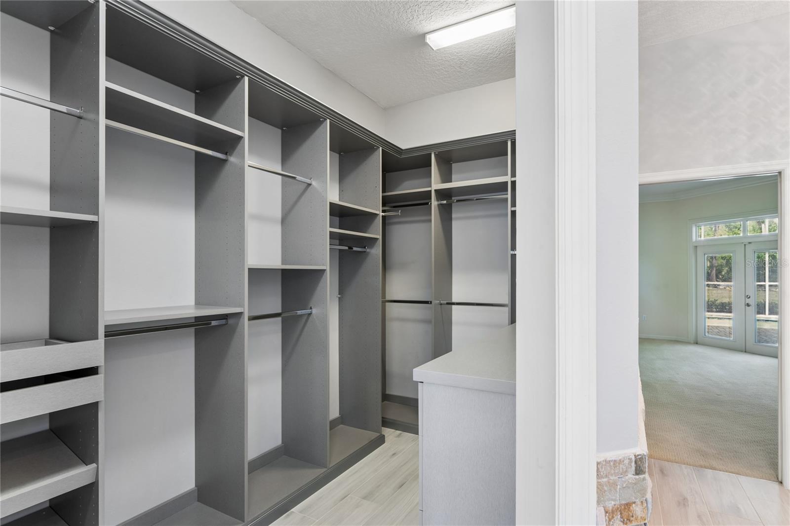 Master Walk-in Closet