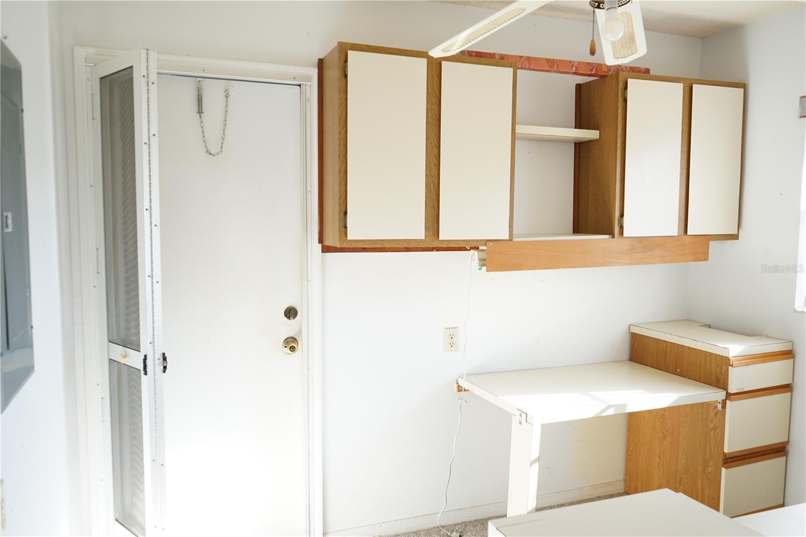 second bonus area goes out to garage