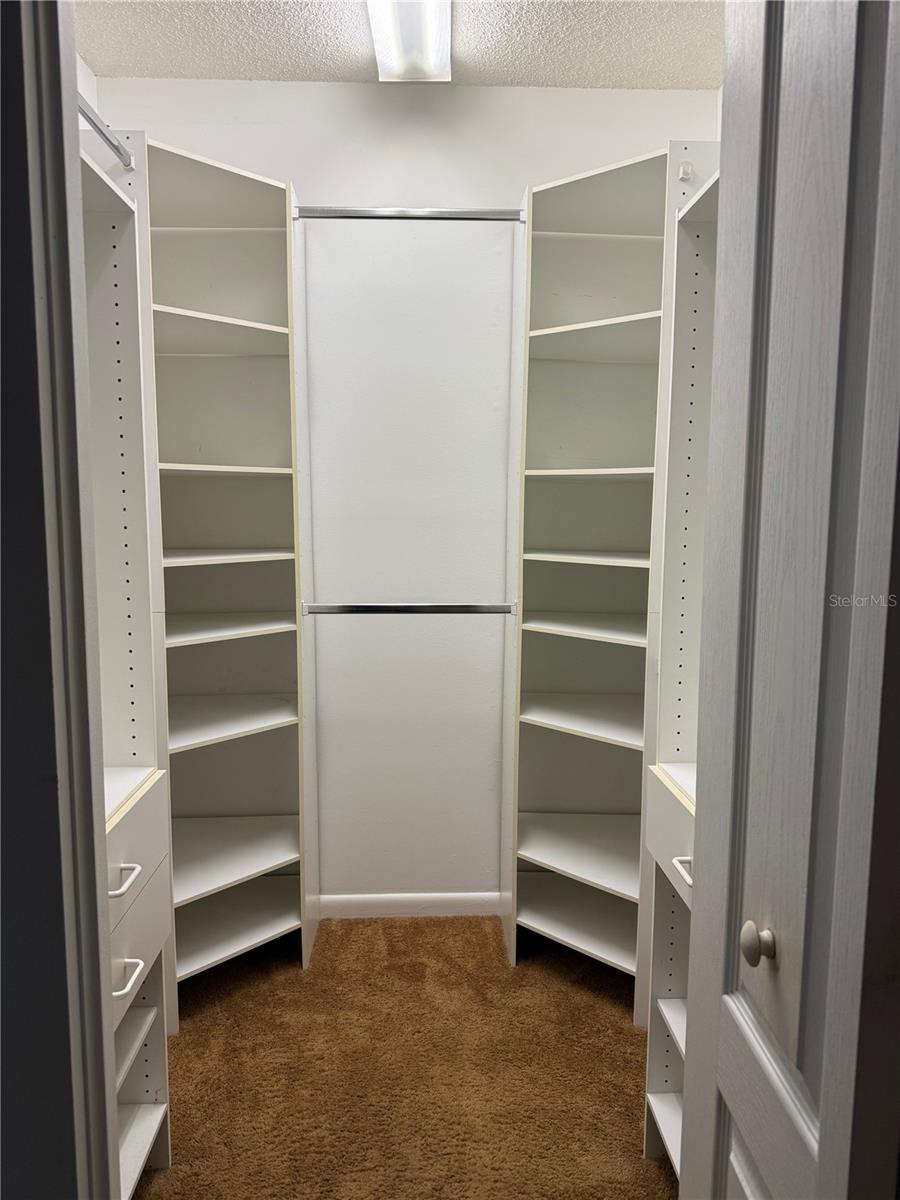Primary Walk-in Closet