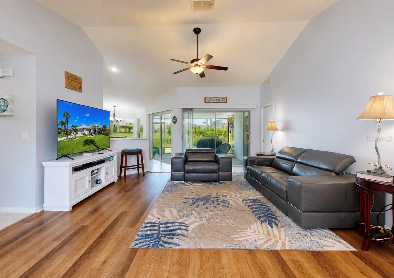 VIEW UPON ENTERING LIVING ROOM