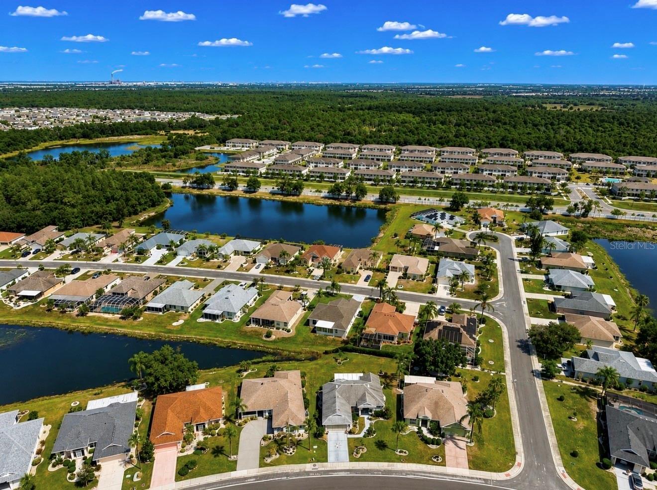NEIGHBORHOOD AERIAL VIEW