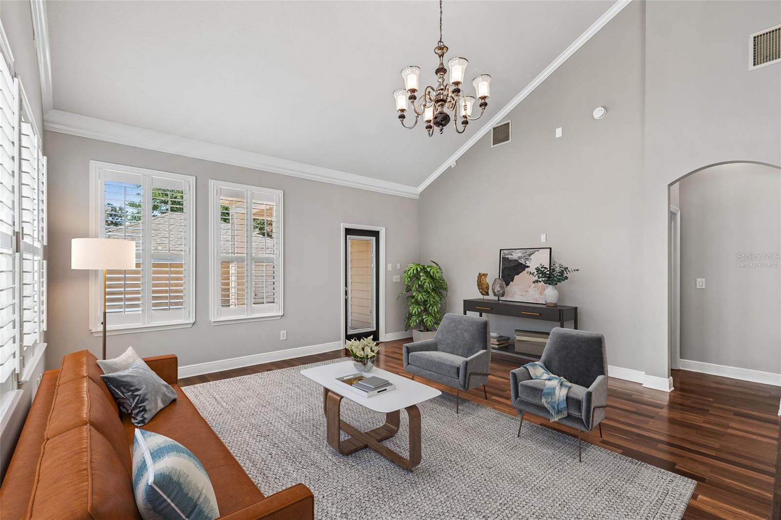 Family Room - Virtually Staged