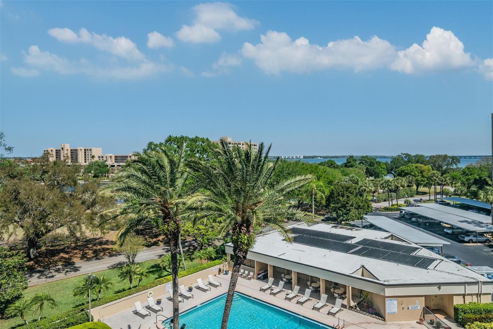 Tampa Bay as seen from this condo