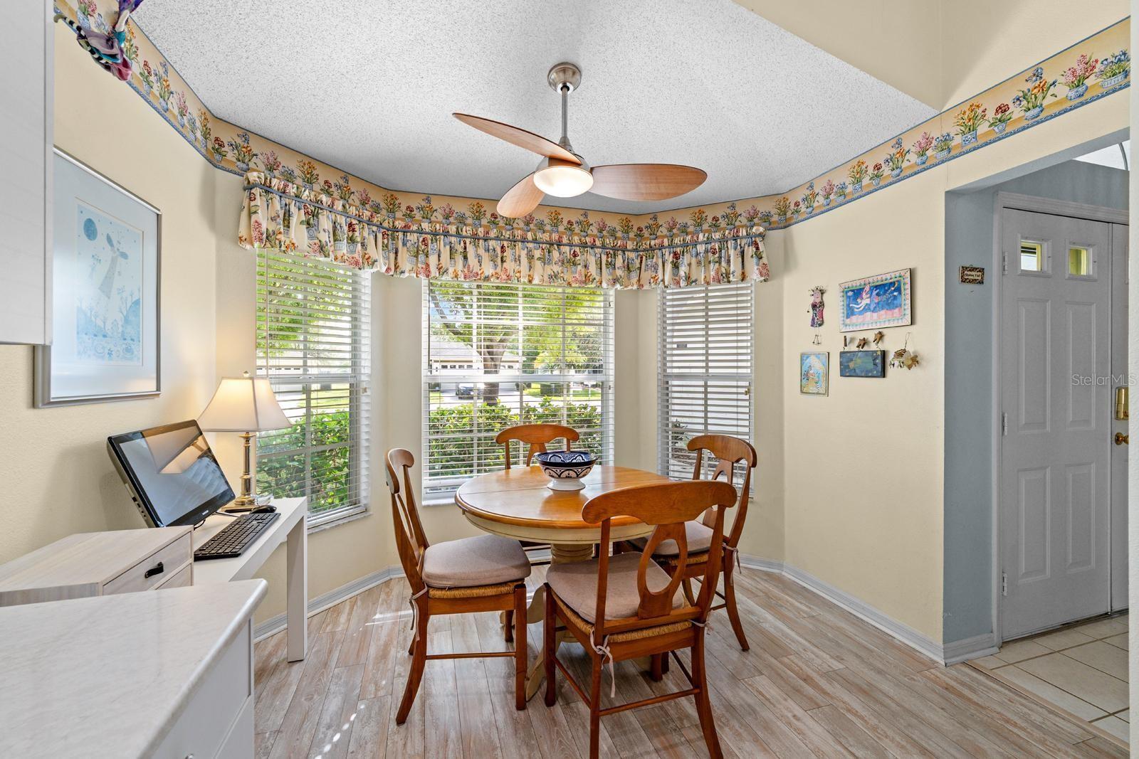 Sunny breakfast nook