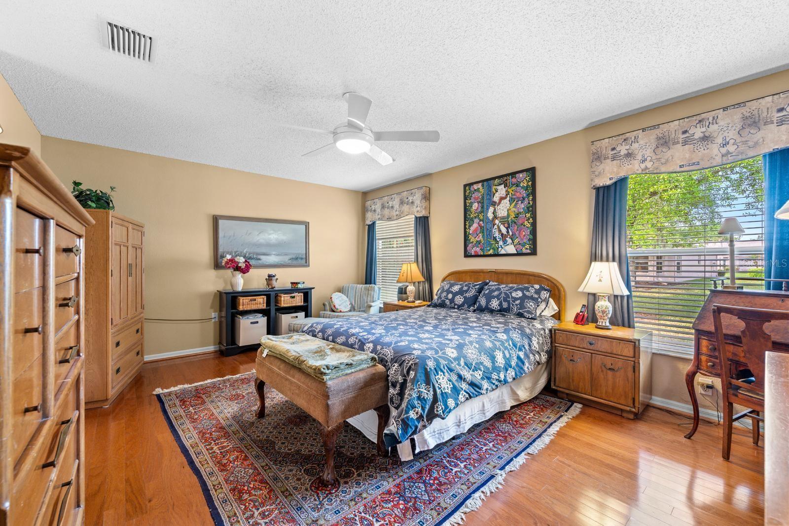 Large primary bedroom