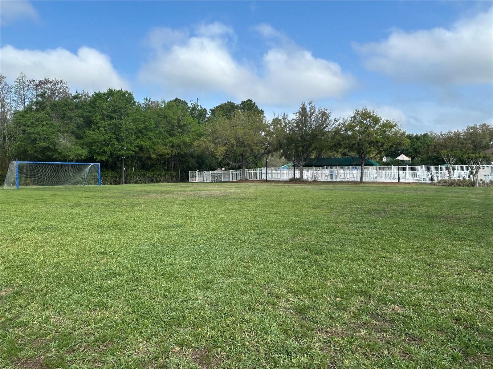 Community soccer field