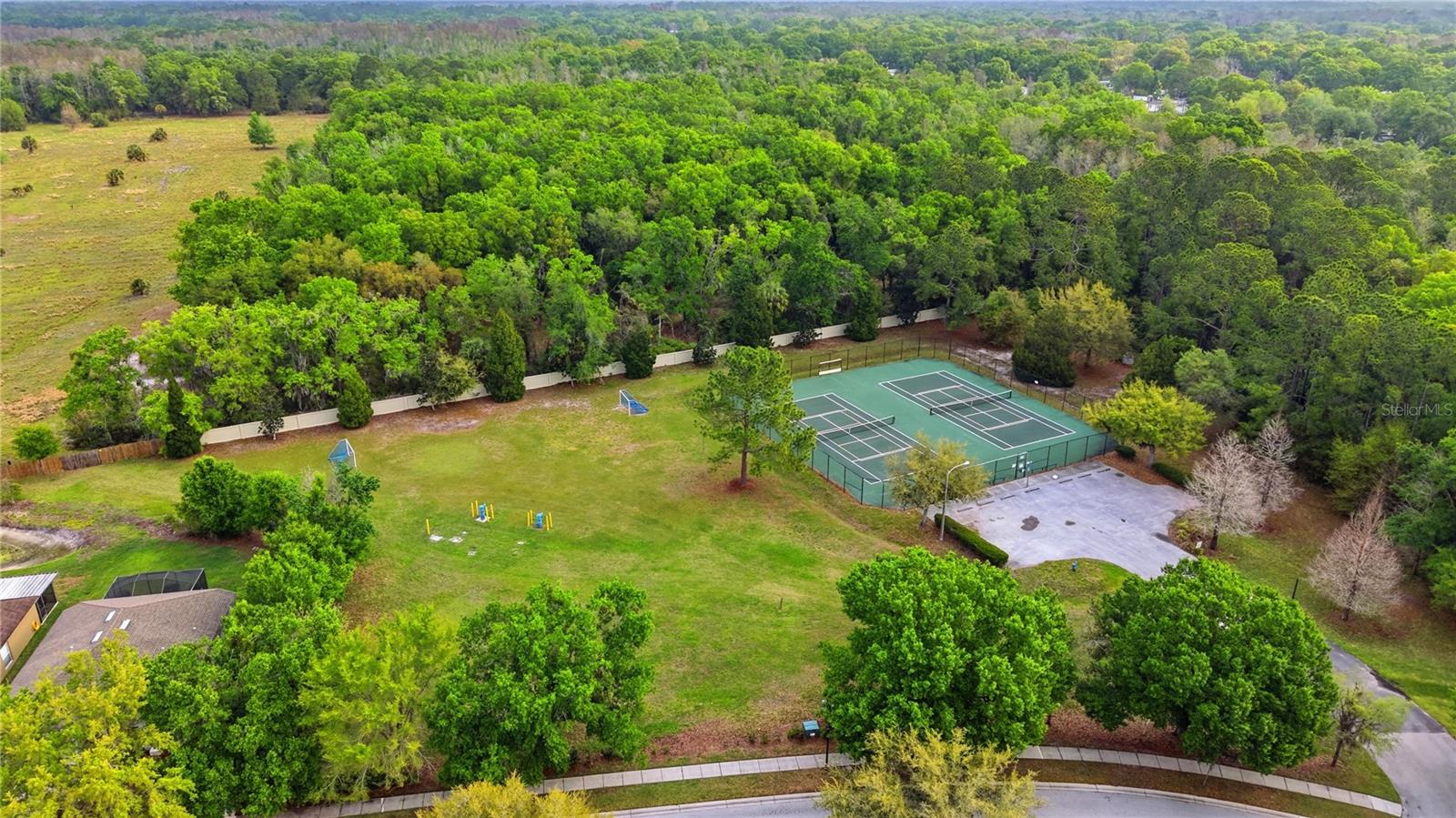 Soccer and Tennis/Pickleball courts in Saratoga