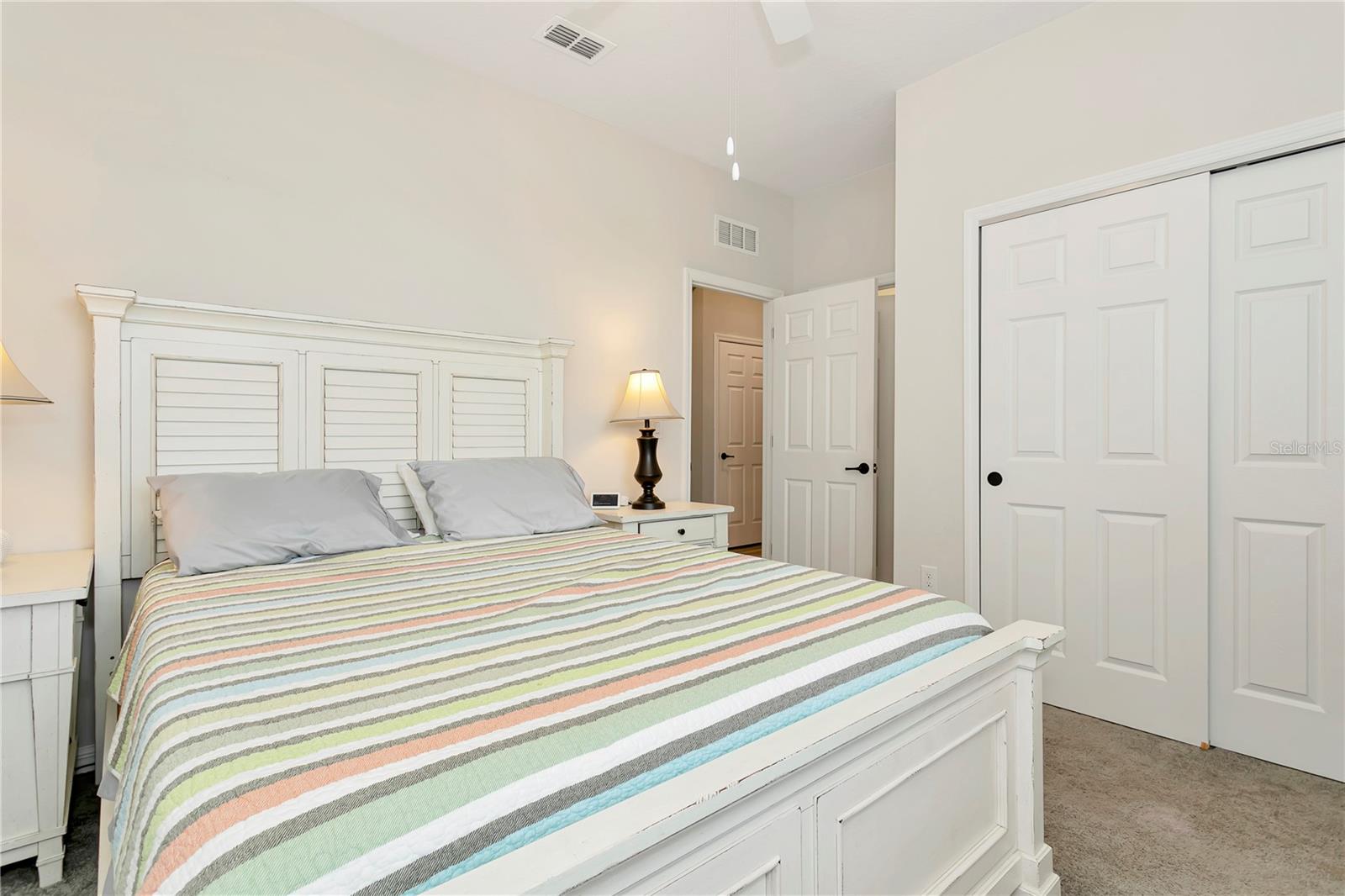 Bedroom 1 downstairs with en suite bathroom