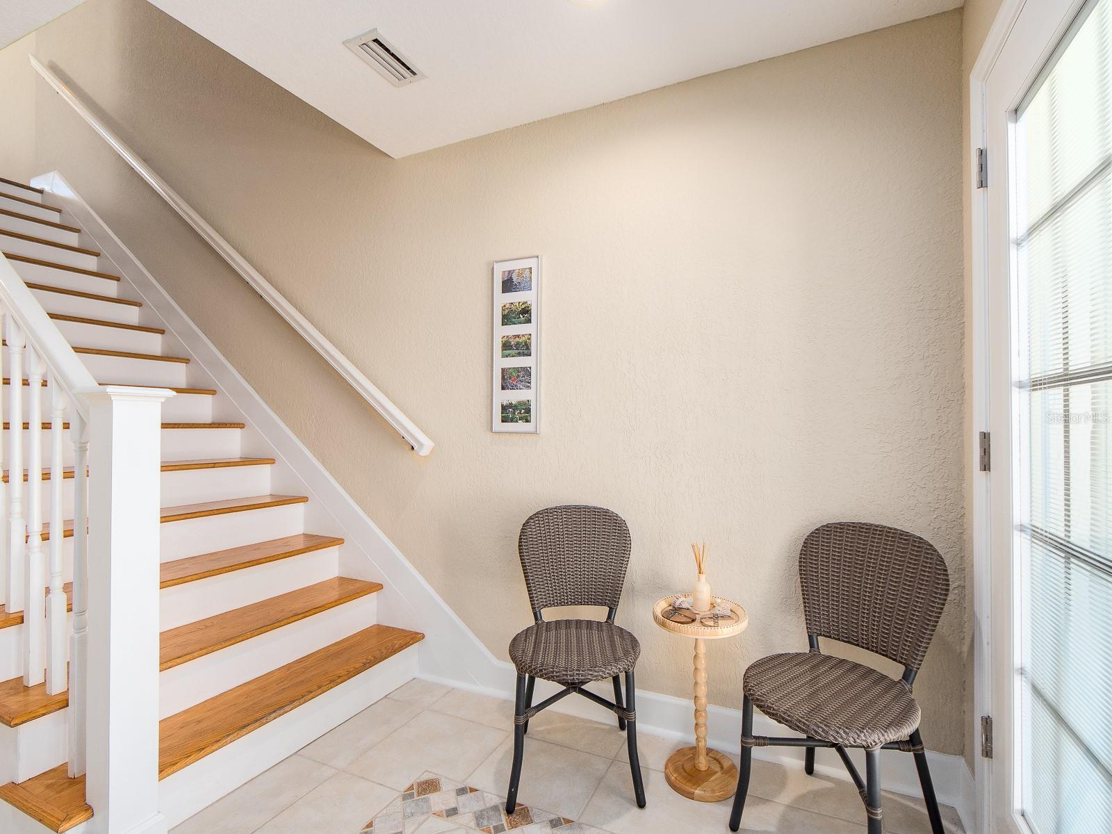 Stairs to main living level