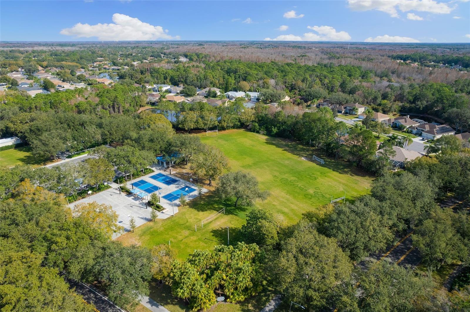 Play Ground, Soccer Field, Basketball Courts at the Commons Park