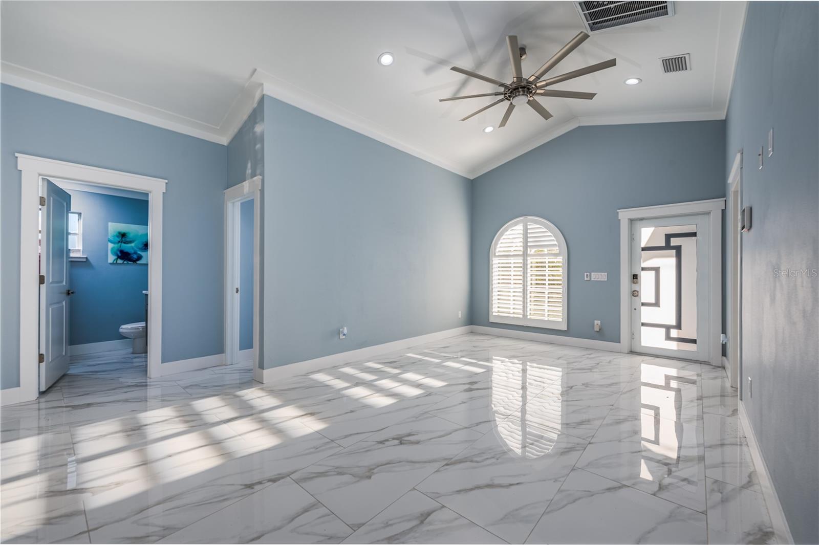 Front of living room