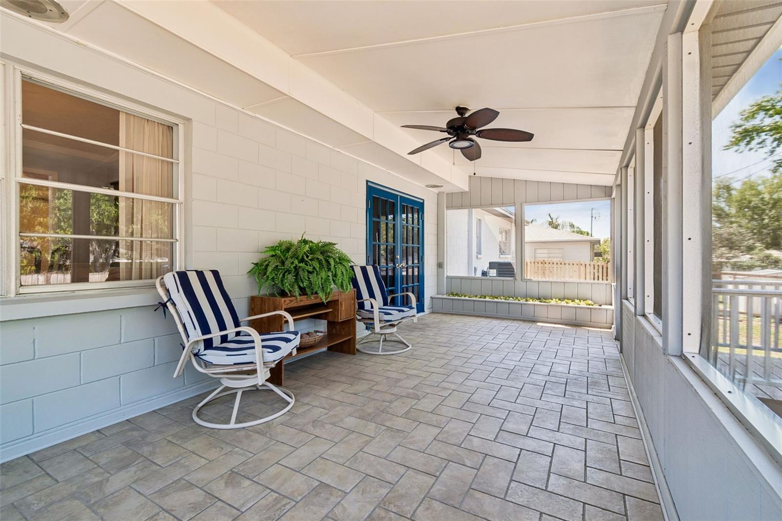Screened porch