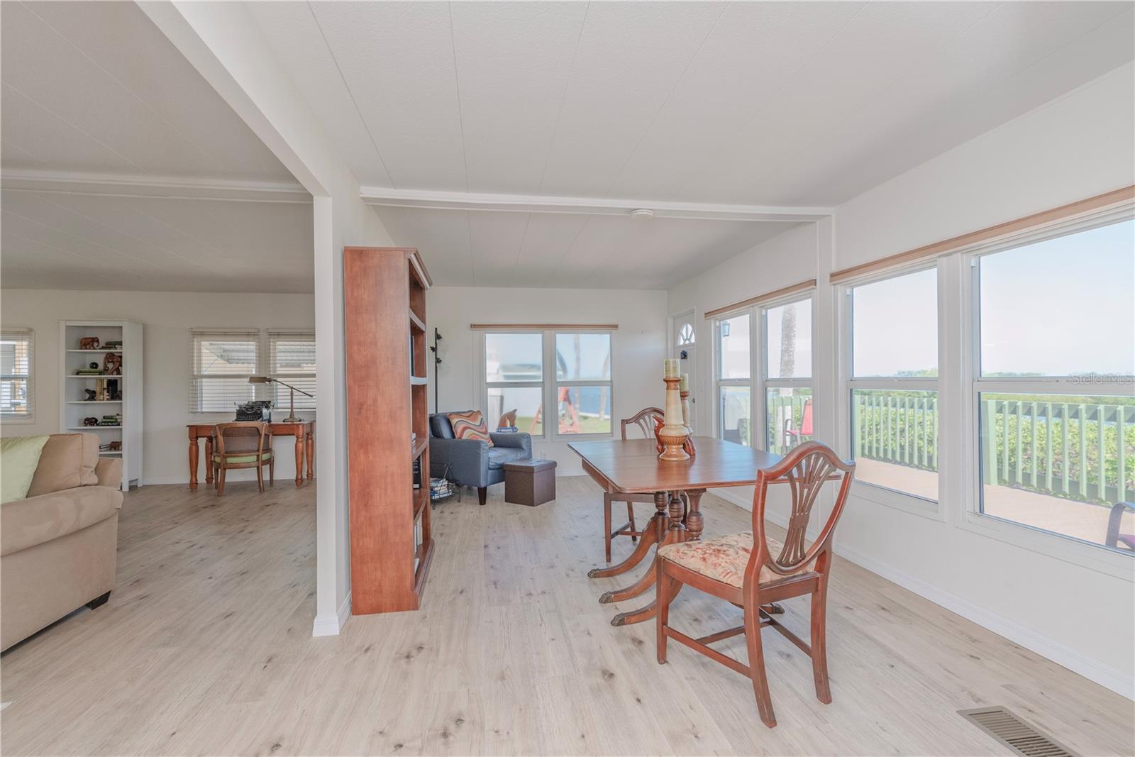 A great space to entertain, with access to the deck.