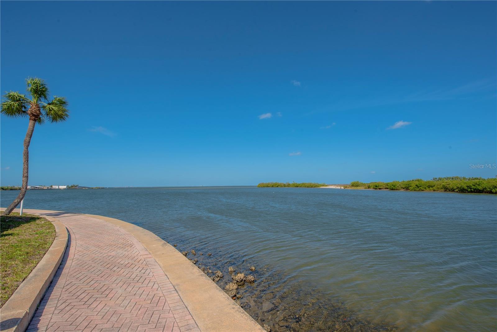 View into Tampa Bay.