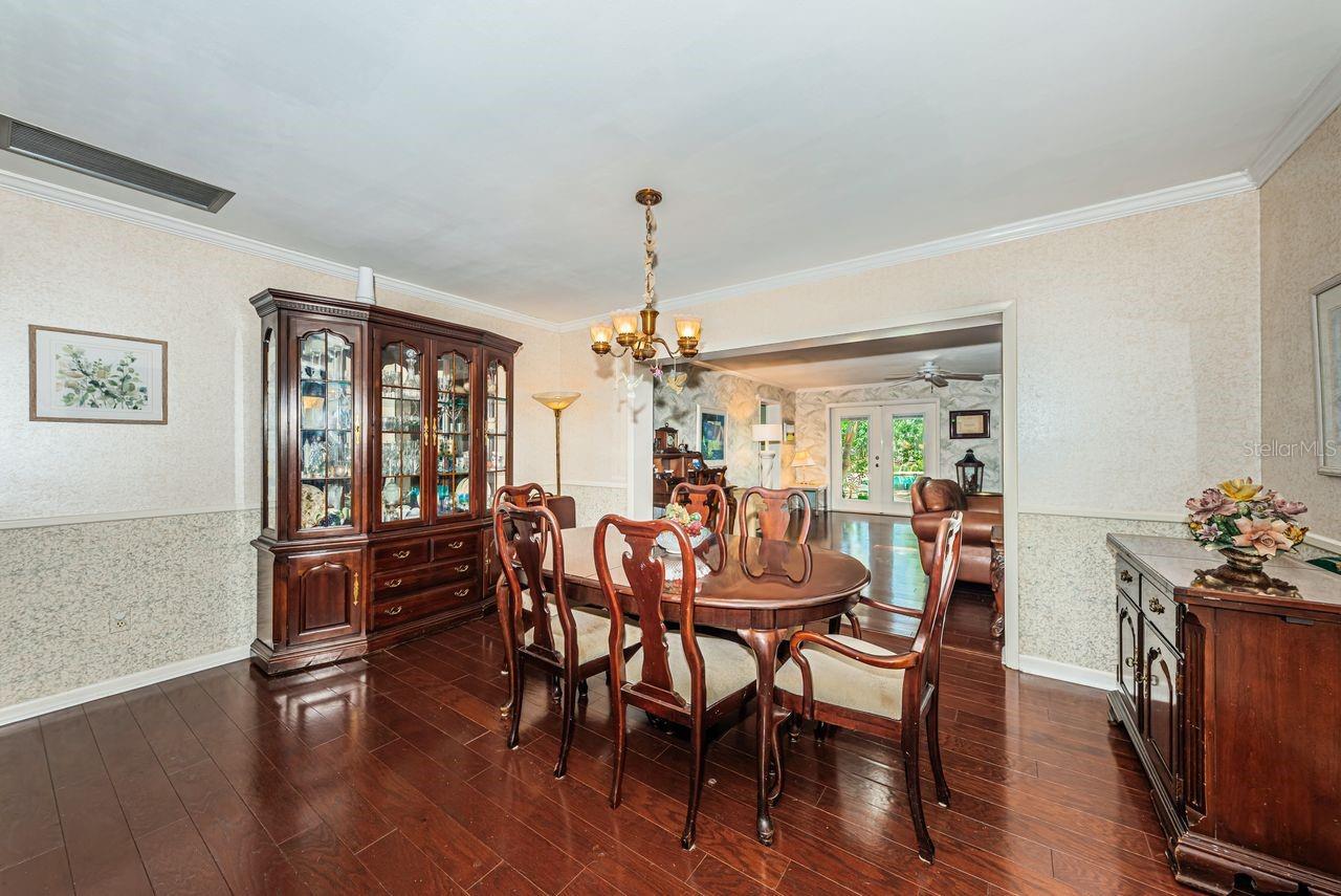 Dining Room off Kitchen and front living room