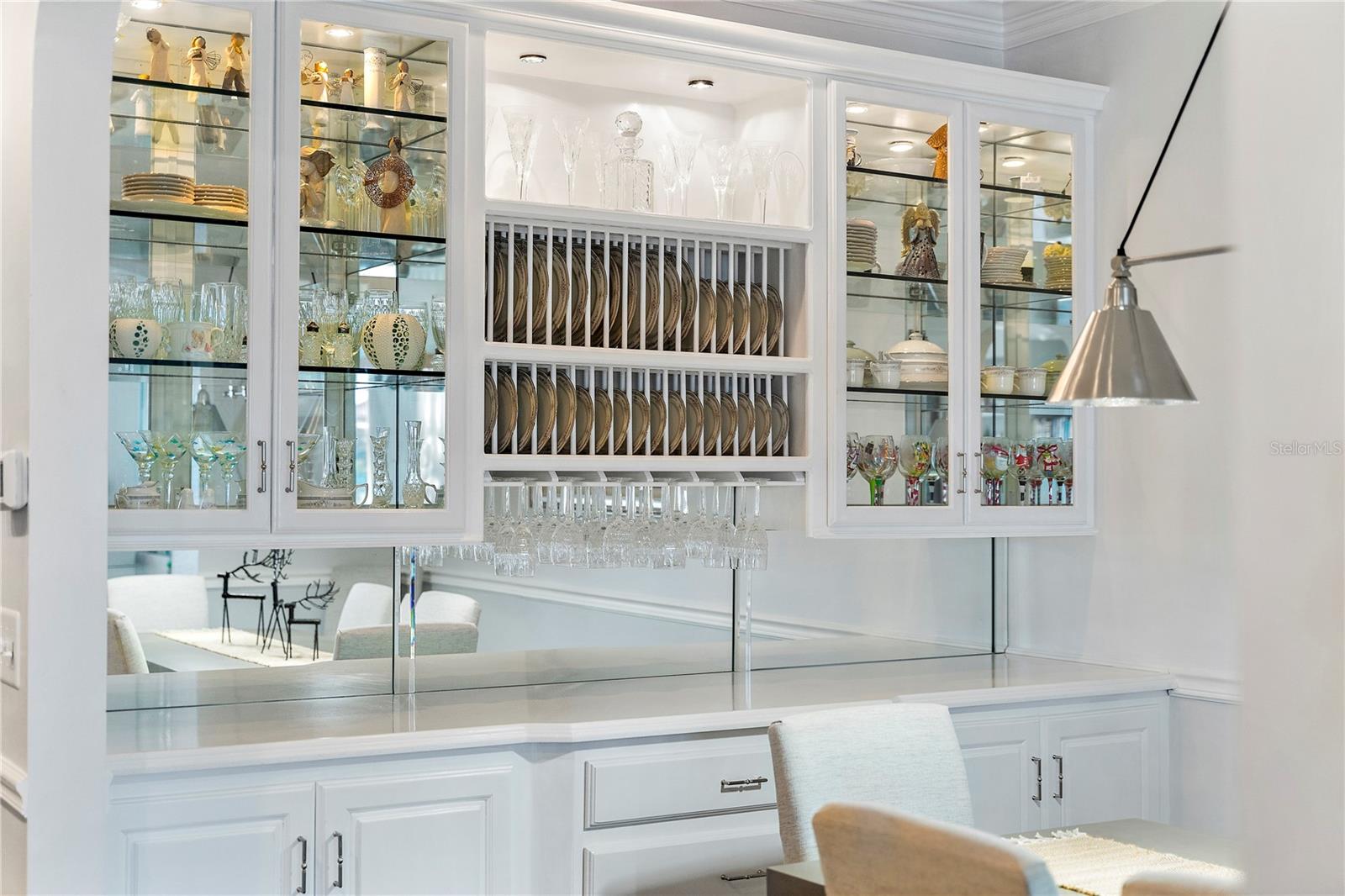 Formal Dining Room Built-in Cabinetry