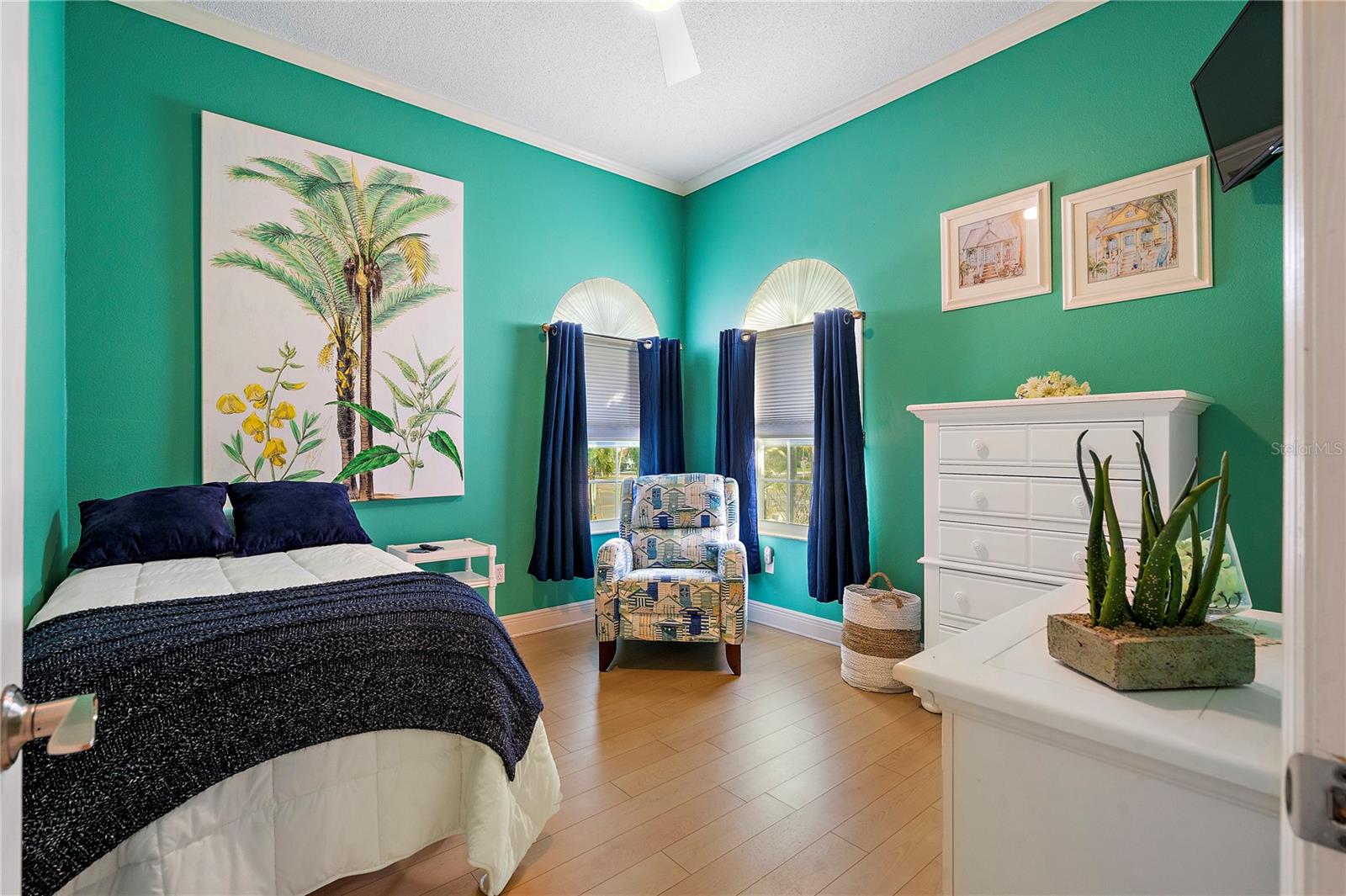 Bedroom #4 with walk-in closet