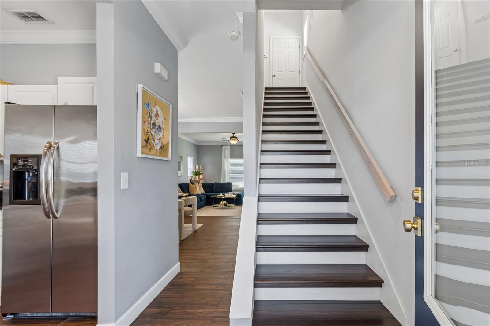 Stairs to Second Floor