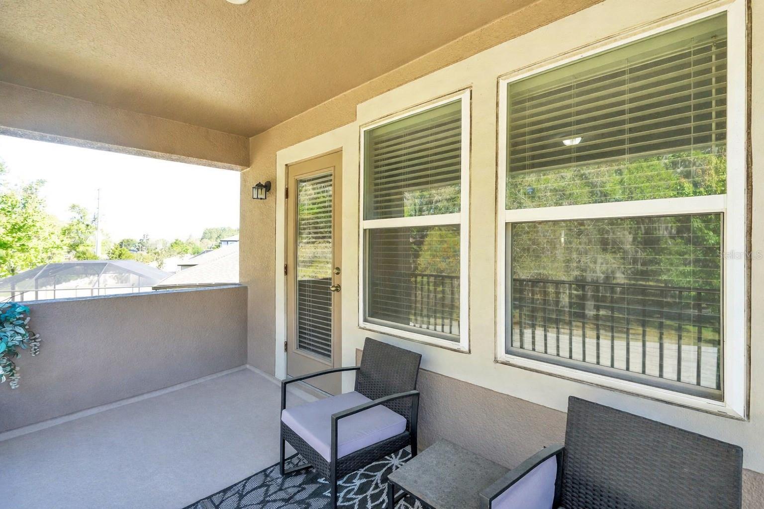 Balcony off owner's suite