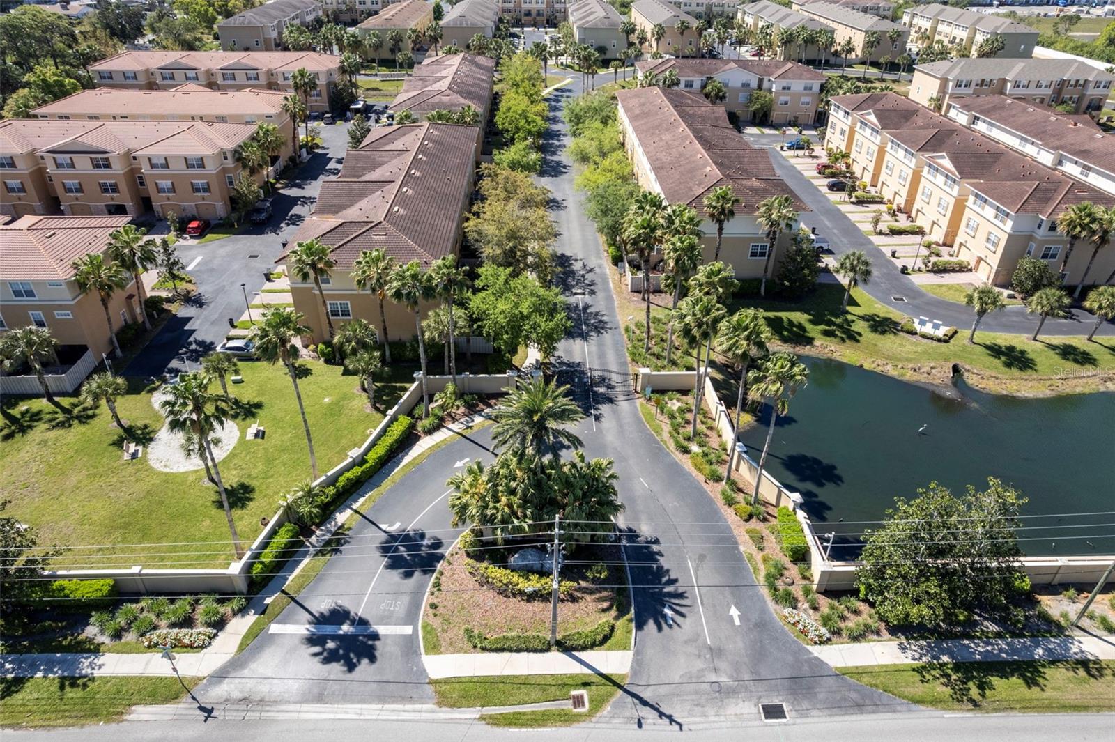 Front Entrance of Community.