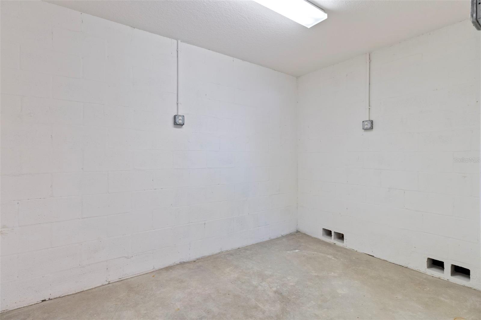 Large storage Room Garage Level