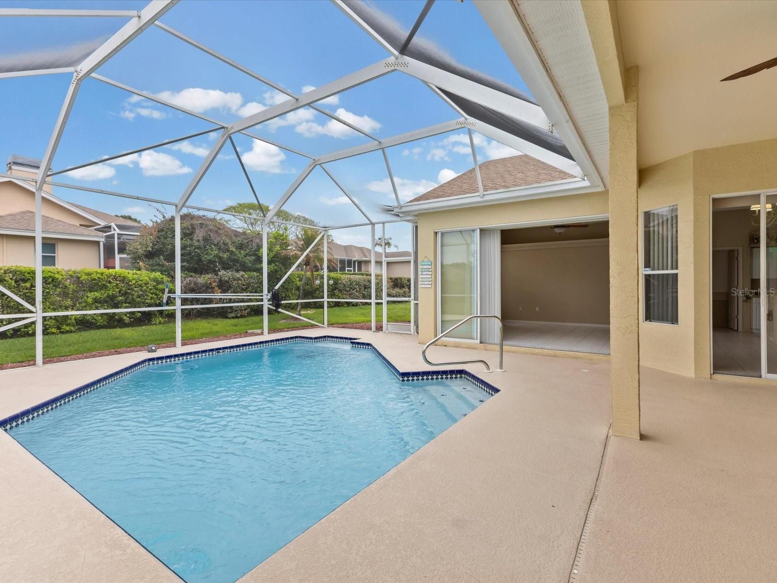 Plenty of room for table and chairs