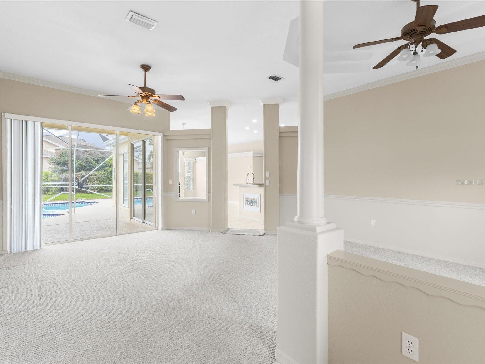 Dining and front living room