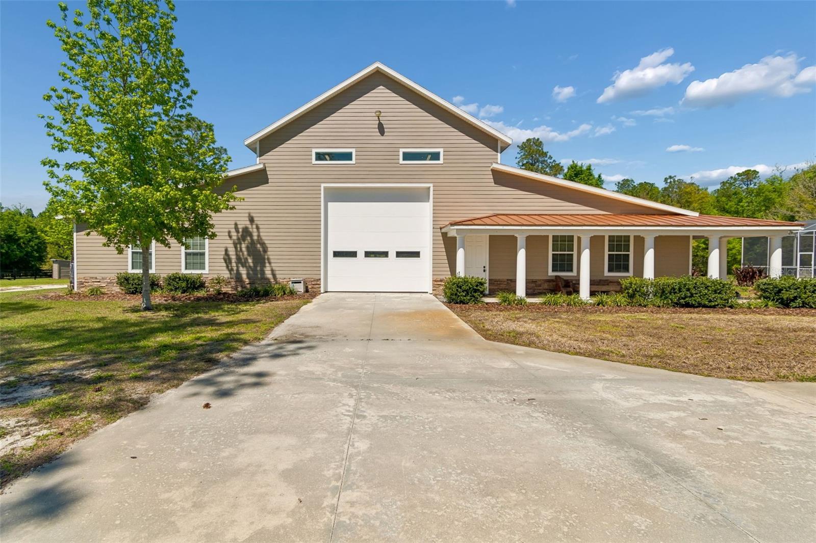 Rear of Carriage House
