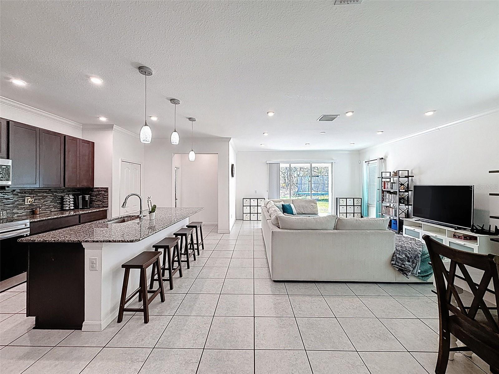 A true heart-of-the-home kitchen for family living