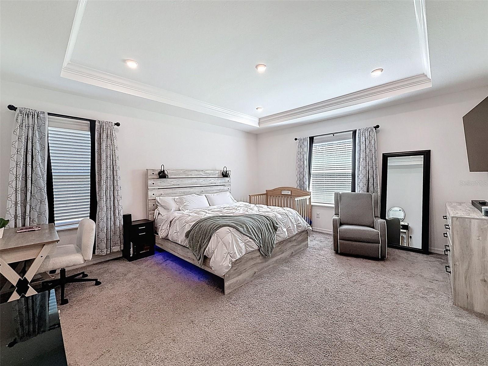 Bright, airy retreat with abundant natural light