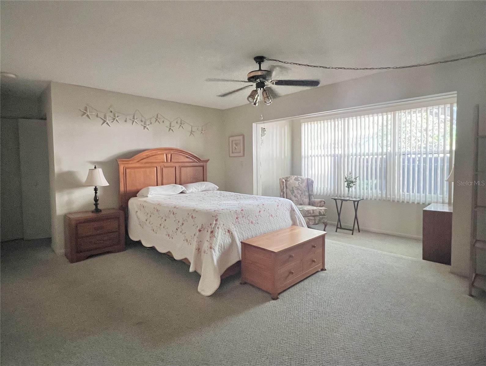 Large primary bedroom