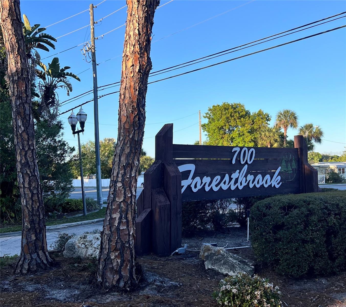 Forestbrook Sign Entrance