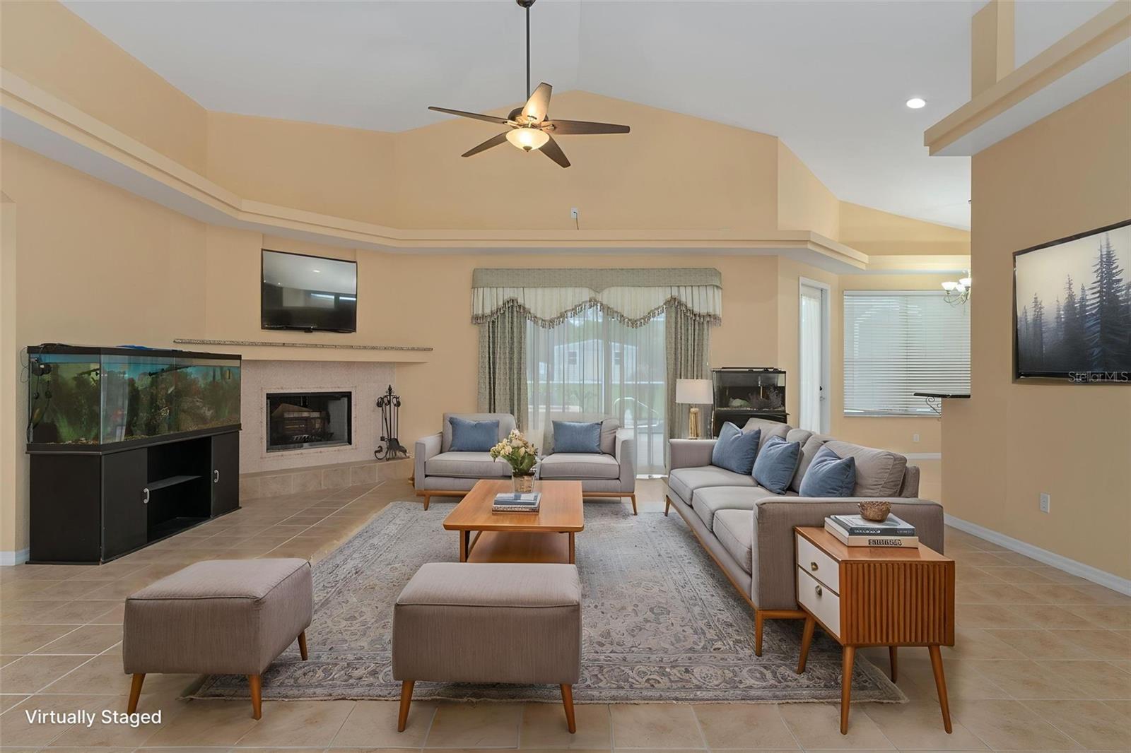 Another View of the Great Room Staged