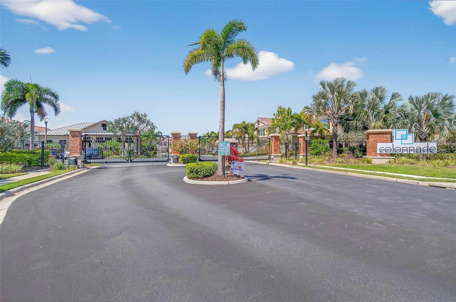 Main Entrance to the Colonnade Community