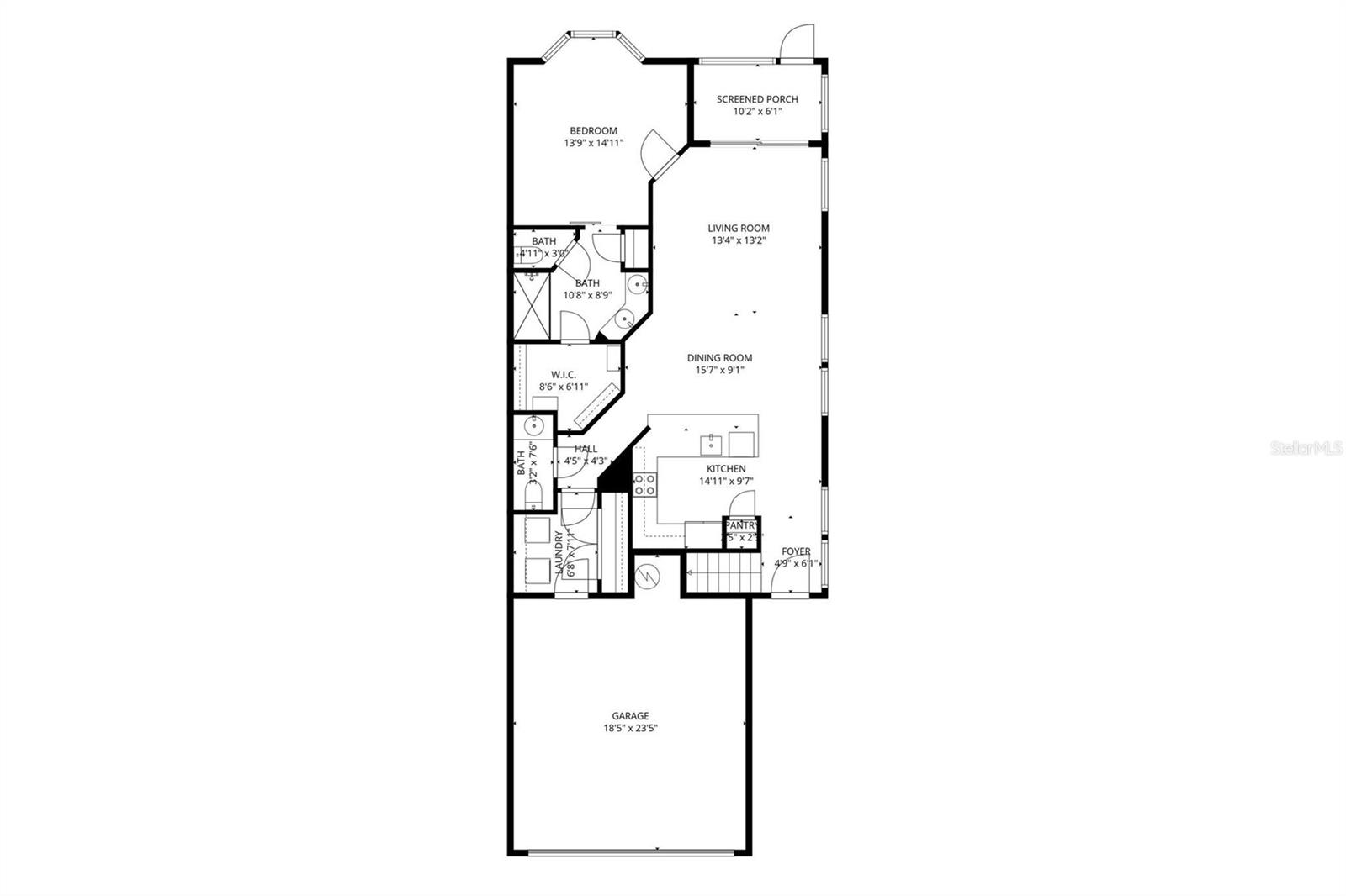 1st level Floor Plan