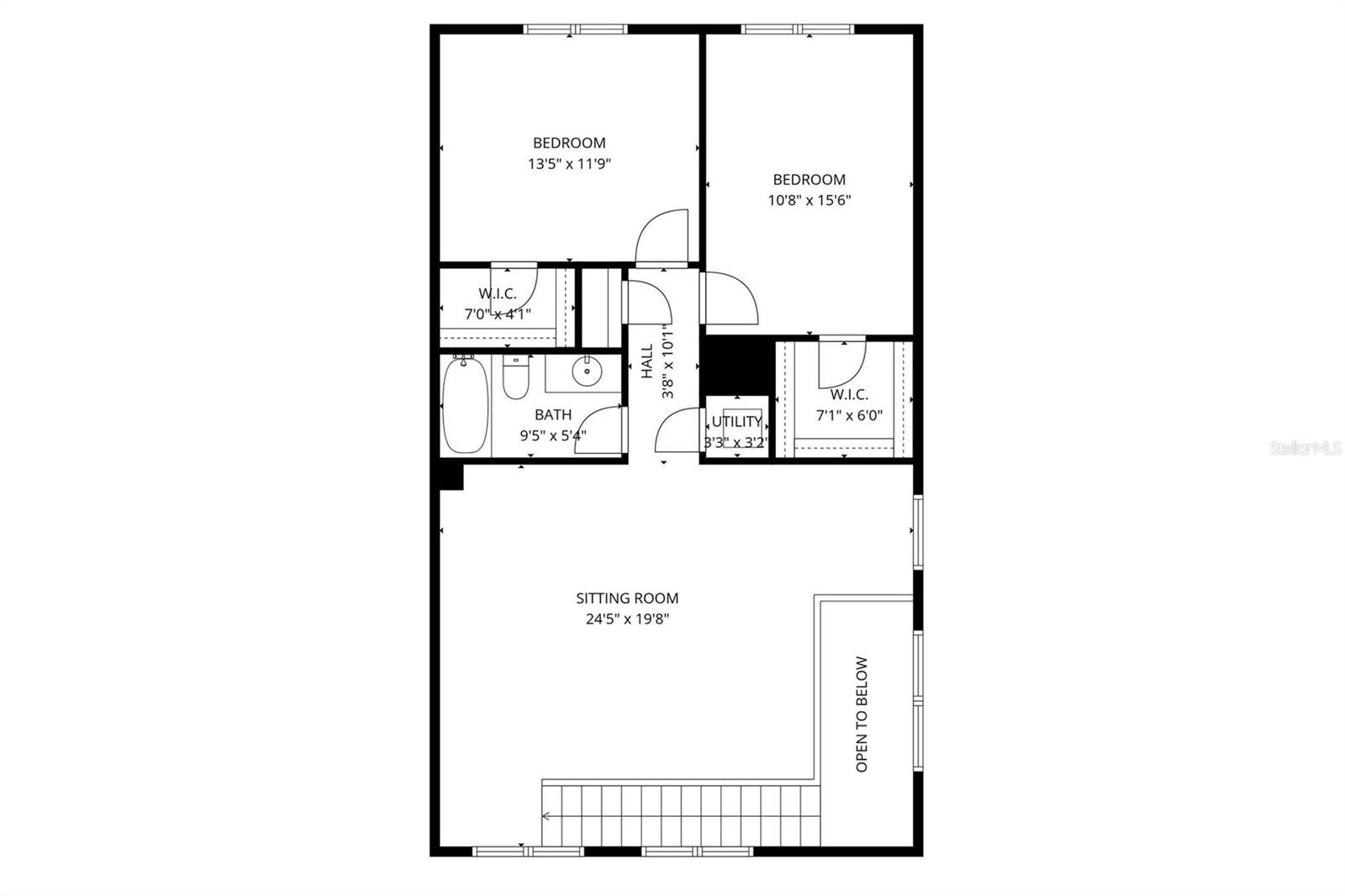 2nd Level Floor Plan