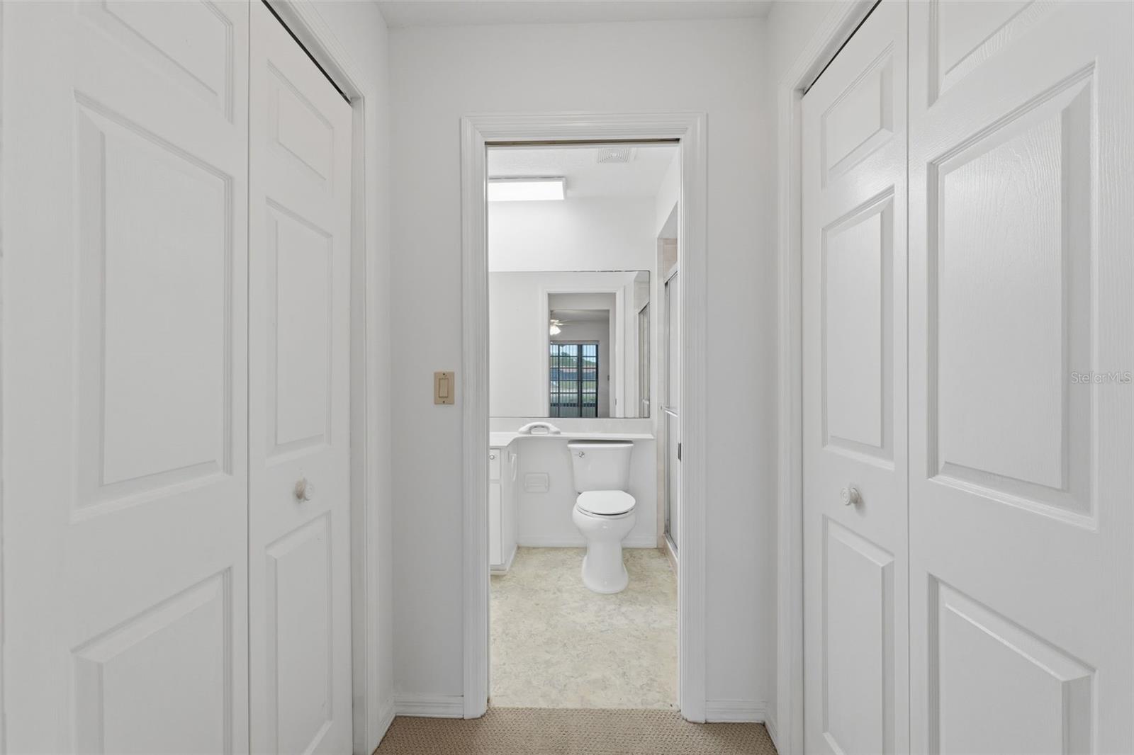 Closets and Primary Bathroom