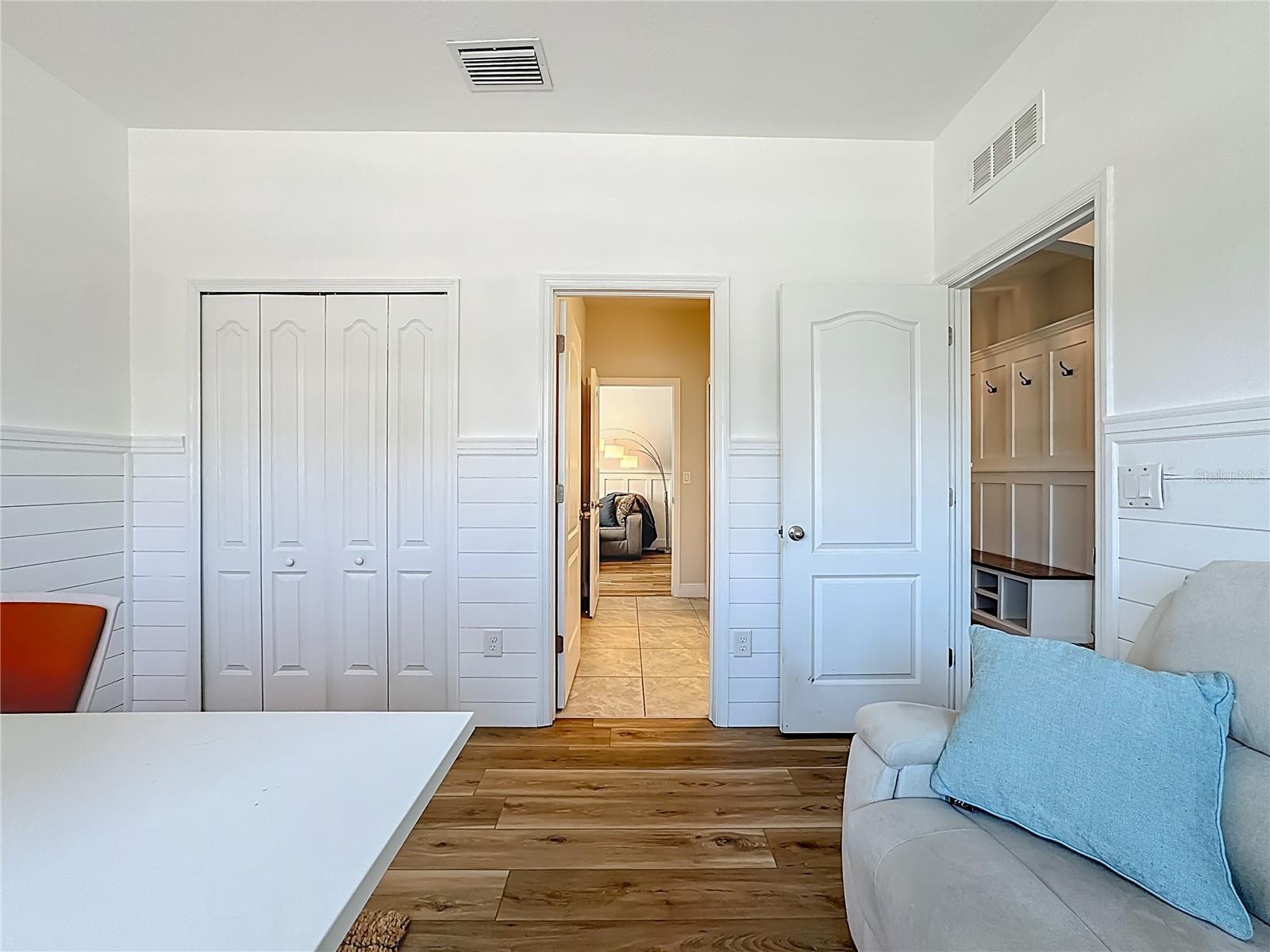 Bedroom 2 with shared Jack & Jill bathroom