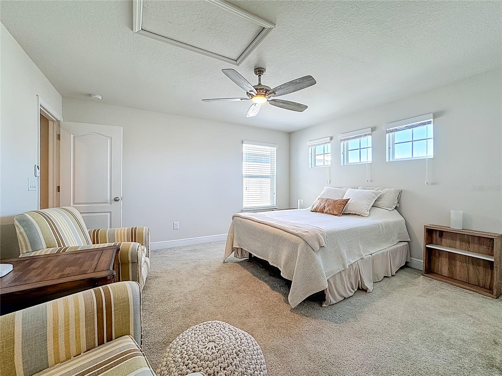 Bedroom 4 boasts en suite bathroom and walk-in closet